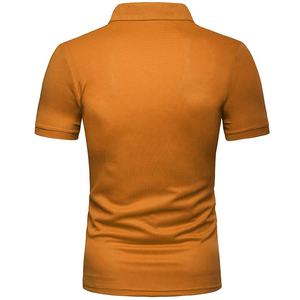 Polo de manga corta para hombre y mujer, camiseta de alta calidad con logotipo personalizado, 100% de algodón, informal, con logotipo OEM, novedad de verano - Product Image 4