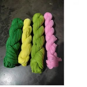 custom dyed hosiery t shirt ribbon yarns suitable for yarn and fiber stores