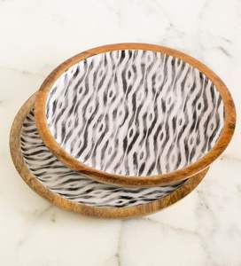 Bol émaillé en bois naturel réutilisable de haute qualité avec logo personnalisé Bols décoratifs en métal nouveau design - Product Image 6