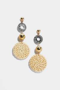 Rattan Earring for Special - Product Image 6