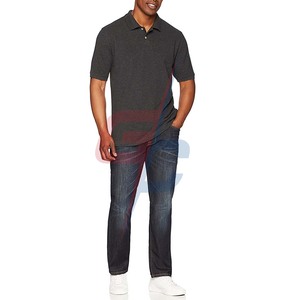Proveedor de Camisas de Algodón Piqué de 300 Gramos para Hombre, Talla Grande - Product Image 2