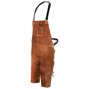 High Quality Heat-Resistant Split <b>Leather</b> <b>Aprons</b> Premium Garments for Usage - Product Image 3
