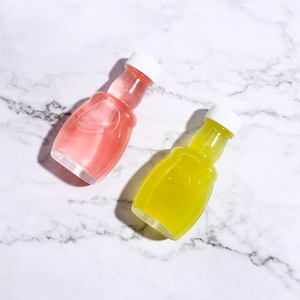 Mini bouteille en <span class=keywords><strong>verre</strong></span> pour vinaigre, petite taille d'échantillon, 50 ml, pour le conditionnement de piments rouges, de sel et de poudre d'ail - Product Image 4