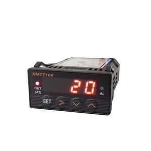 XMT7100 Temperature Controller Programmable Build in Relay 1/32 Din 85-265V