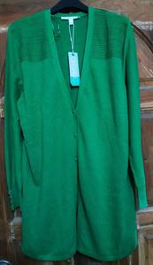 High Quality 100% Cotton Women's Long Sleeve Casual <b>Button</b> <b>Cover</b> Cardigan Anti-Wrinkle Quick Dry Features Autumn Branded Labels - Product Image 2