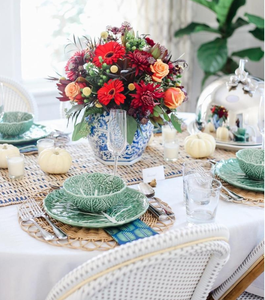 1 pièce — napperon ovale en jonc écologique, set de table, à collectionner, de style rustique, pour fête de mariage, 4 pièces - Product Image 2