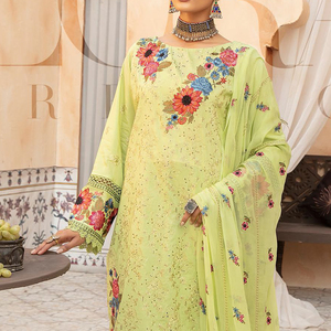Traje de Algodón Indio y Pakistaní, Diseño Moderno, Tipo de Ropa Shalwar Kameez - Product Image 4