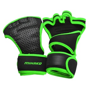Ventilated Workout Gloves <b>for</b> Men and <b>Women</b> New Rubber Gym Fitness Cross Training Gloves with Built-in <b>Wrist</b> Wraps - Product Image 4