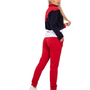 Nouvel ensemble de survêtement pour femmes fabriqué au Pakistan / Ensemble 2 pièces avec veste zippée et pantalon de jogging / Tenues de sport pour femmes et filles - Product Image 3