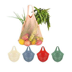 Reusable Organic Cotton <b>Mesh</b> Shopping <b>Bags</b> Eco Friendly Cotton <b>Mesh</b> <b>Bags</b> for Vegetable Cotton <b>Mesh</b> Tote <b>Bag</b> for Promotional - Product Image 6