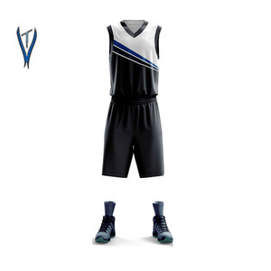 Maillot de basket-ball pour homme sur mesure, taille plus, 100% polyester, design respirant, sublimation, ensembles d'uniformes de basket-ball personnalisés pour le collège - Product Image 2