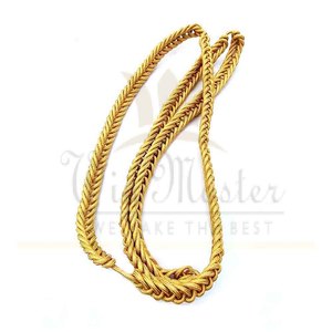 Cordon d'épaule en nylon doré de cérémonie sans embouts au meilleur prix d'usine - Product Image 1
