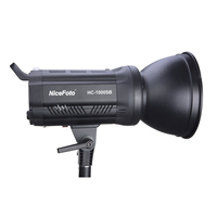 HC 1000SB NiceFoto 100W 5600K Pencahayaan LED Peralatan Lampu Video Studio untuk Fotografi YouTube