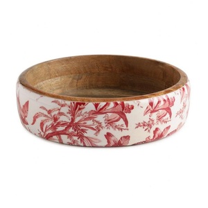 ชามสลัดทำด้วยมือชามซุปทำจากไม้สไตล์คลาสสิกดีไซน์ใหม่ - Product Image 6