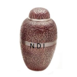 Urnas de Cremación de Metal de Latón con Diseño de Mariposa, Acabado Antiguo, para Cenizas Humanas Adultas, Equipo para Servicios Funerarios - Product Image 4