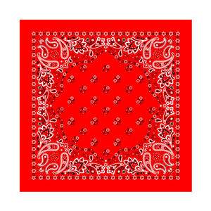 Bandana en popeline de coton à motifs floraux de toutes les couleurs, style ethnique pour adultes, toutes saisons - Product Image 1