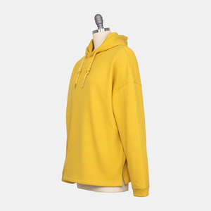 Women Sweatshirt Polyester Long Sleeve Crop Tops Short Hooded Pullover Hoodies as per customer requirement and demand - Product Image 2