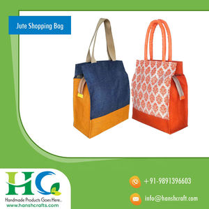 2022 Latest Designer Handmade <b>Jute</b> <b>Bag</b> Multipurpose Flower Fashionable Zip Handle Biodegradable for Promotion Discounts - Product Image 6