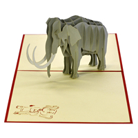 Tarjetas de Felicitación 3D Pop-up Personalizadas para Campañas de Marketing Empresarial Hechas a Mano