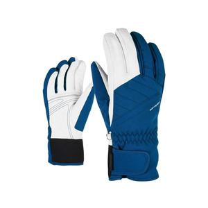 Esquí al aire libre-Actividades Snowboard Pu Cuero Calentado Esquí Impermeable Invierno Nieve Guante Cálido Pantalla táctil Guantes de esquí - Product Image 1