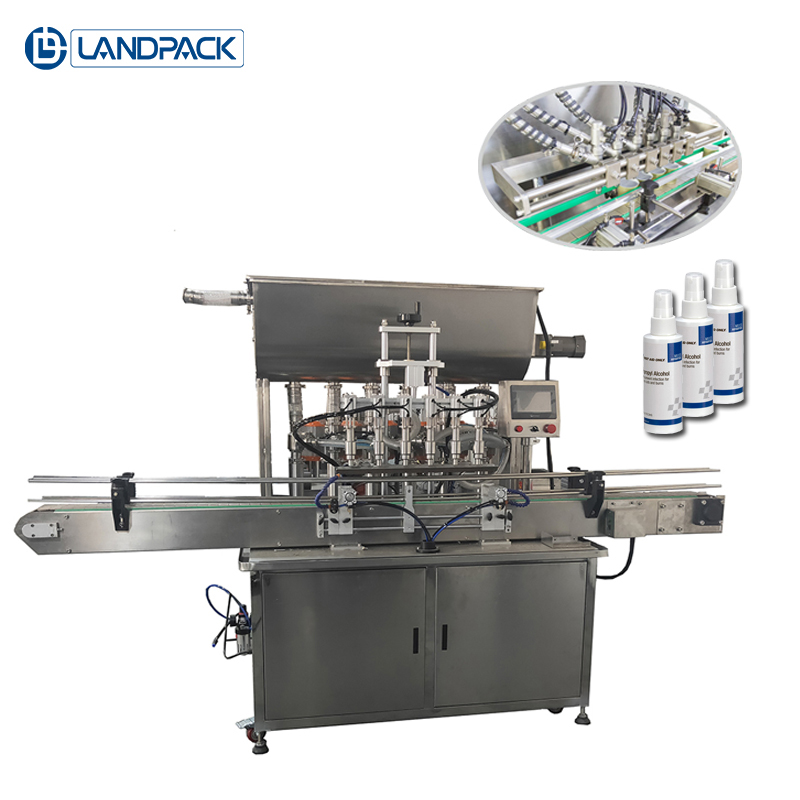 Машина для розлива жидкости Landpack, 50 мл, машина для розлива спиртовых бутылок