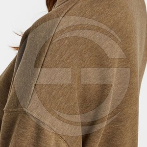 Traje deportivo informal con logotipo personalizado para mujer, superventas, nueva moda, ropa de calle, sudadera holgada con cuello redondo para mujer, sudaderas para mujer - Product Image 5