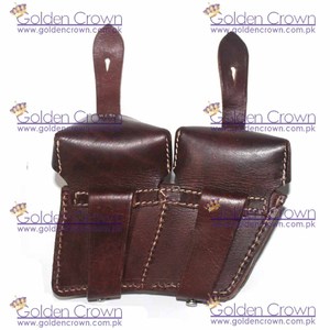 Bolsa de munición de cuero M95 austro-húngaro | Bolsa de munición de cuero alemán para austriaco | Bolsa de munición de cuero M95 - Product Image 6
