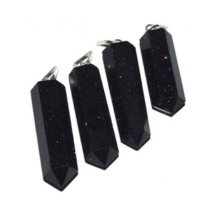 Colgantes de lápiz de piedra de Sol Azul al mejor valor, colgantes y dijes de moda a la venta - Product Image 1