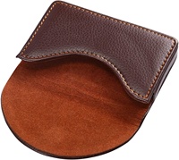 Porte-cartes de visite en cuir véritable, étui Slim pour cartes de crédit, porte-cartes, nouvelle collection, pour hommes et femmes