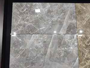 Carreaux de porcelaine émaillée aspect marbre 600x1200mm Corps vitrifié Finition polie/mate Fonction brique réfractaire Faible taux d'usine - Product Image 2