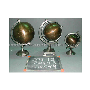 Trang trí xoay thế giới toàn cầu kim loại bản đồ thế giới cho những người đam mê Địa Lý - Product Image 2