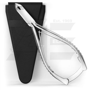 Recortador de cutículas de acero inoxidable de lujo de 4,5 \ "con bloqueo trasero de seguridad herramienta de cuidado de uñas para manicura pedicura caja de embalaje - Product Image 4