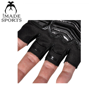 Gants de cyclisme respirants (demi-doigts) - Coussinets en gel antidérapants et absorbant les chocs MTB PODP - Product Image 3