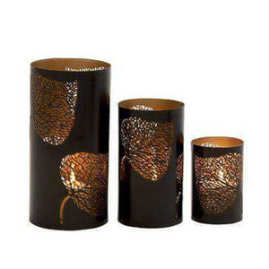 Porte-bougie vintage en fer et métal pour le thé, dispositif métallique suspendu au Design haut de gamme, Design à la main - Product Image 3
