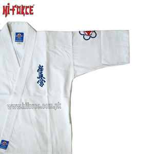Kyokushinkai-traje de Karate con logotipo personalizado, uniforme de alta calidad - Product Image 4