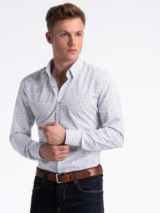 Custom Fancy fashion Latest fashion luxury design new product <b>Long</b> <b>sleeve</b> cotton <b>men</b> dress <b>shirt</b> - Product Image 2