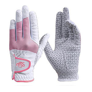 Gants de golf pour femmes, main gauche/droite, en cuir Cabretta, doux, respirants, avec granules antidérapantes, logo personnalisé - Product Image 1