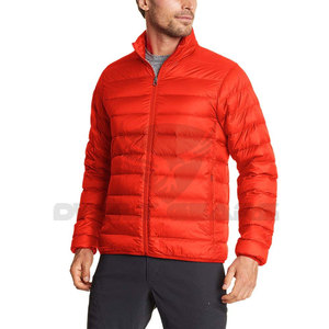 Chaquetas acolchadas de buena calidad para hombre, Color rojo, resistentes al agua, para invierno - Product Image 2