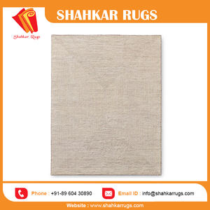 Tapis moderne en laine douce et moelleuse, grand format, antidérapant, à motif abstrait, noué à la main, tufté, antimicrobien, lavable, pour salon, idéal pour le Nouvel An - Product Image 6