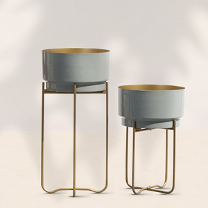 Support pour plante en fer moderne de la meilleure qualité au design de luxe pour les intérieurs de maison et de bureau La plus grande entreprise de fabrication - Product Image 3