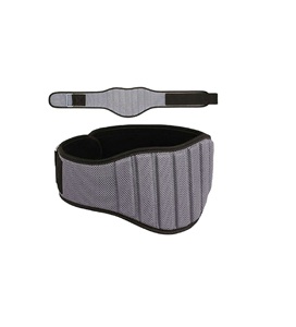 Cinturón de gimnasio antideslizante duradero ajustable de neopreno unisex con logotipo personalizado de Protección deportiva-Venta al por mayor - Product Image 2