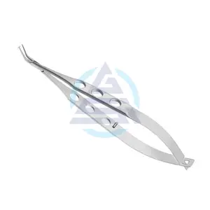 Sinskey Lens Holding Forceps Delicate T-Shaped Lowre Jaw for 3 Points Fixation, Otoscopy Instruments