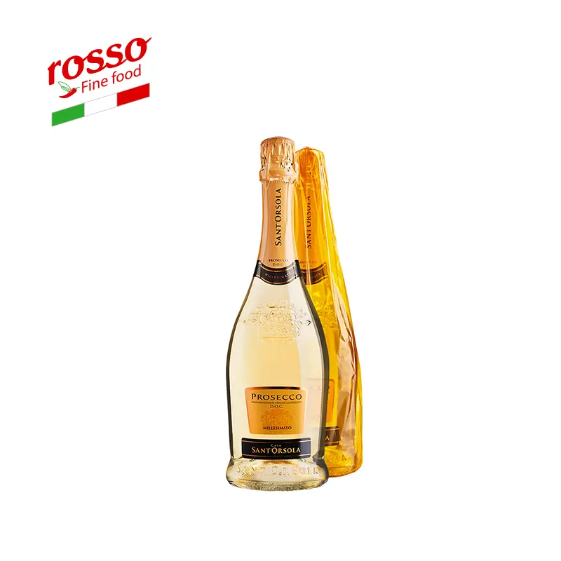 Sant Orsola frizzante Doc lusso 0.75 L bolle di vino frizzante vino italiano di alta qualità extra asciutto-Made in Italy