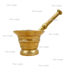 Juego de mortero y Maja de latón con tamaño y forma personalizados de primera calidad, molinillo de pimienta y especias, mortero y Maja - Product Image 3