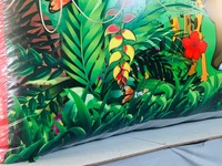Équipement de terrain de jeu gonflable pour enfants, extérieur, école, éducation physique, écologique, plastique résistant, anti-UV, fabriqué en Turquie, coloré, personnalisé