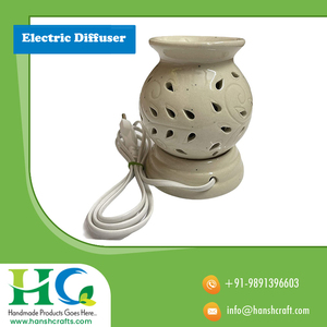 Best Quality Parfum <b>Aroma</b> Oil <b>Diffuser</b> Ceramic Electric <b>Diffuser</b> | Handcrafted Essential Oil Burner Home Fragrance Spa Decor - Product Image 2