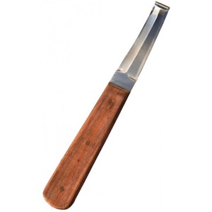 Offre Spéciale couteau à sabot de cheval en acier au carbone de haute qualité avec manche en bois personnalisé un ou Double face pour Instruments vétérinaires - Product Image 5