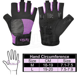 Gants de levage de poids en cuir pour hommes, accessoire de haute qualité, pour le Fitness, personnalisable - Product Image 6