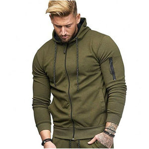 Sudadera con Capucha Tejida Impermeable Personalizada para Hombre, Chaqueta Informal Deportiva con Capucha y Ropa de Calle - Product Image 2