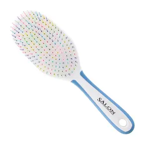 New design Gem tips hair brush detangling brush massage clean scalp comb